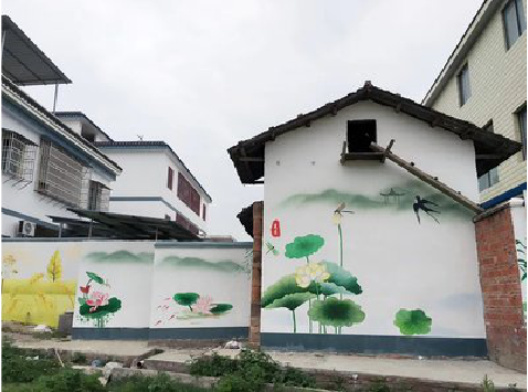 张家界室外墙绘-从选材到保养。