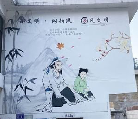 张家界分享几个墙绘保养知识。