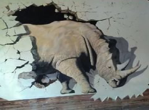 张家界在墙绘中，如何绘制3D效果？