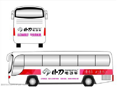 张家界公交车身贴如何完美贴合？