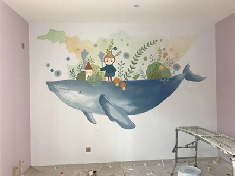 张家界手绘墙的特点及优势。