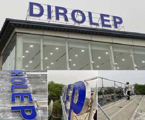 张家界楼顶发光字安装的注意事项。